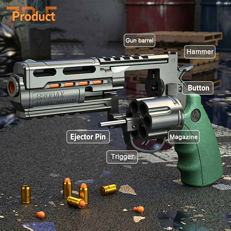 Left-handed soft-bullet ZP5 toy pistol | Model 029