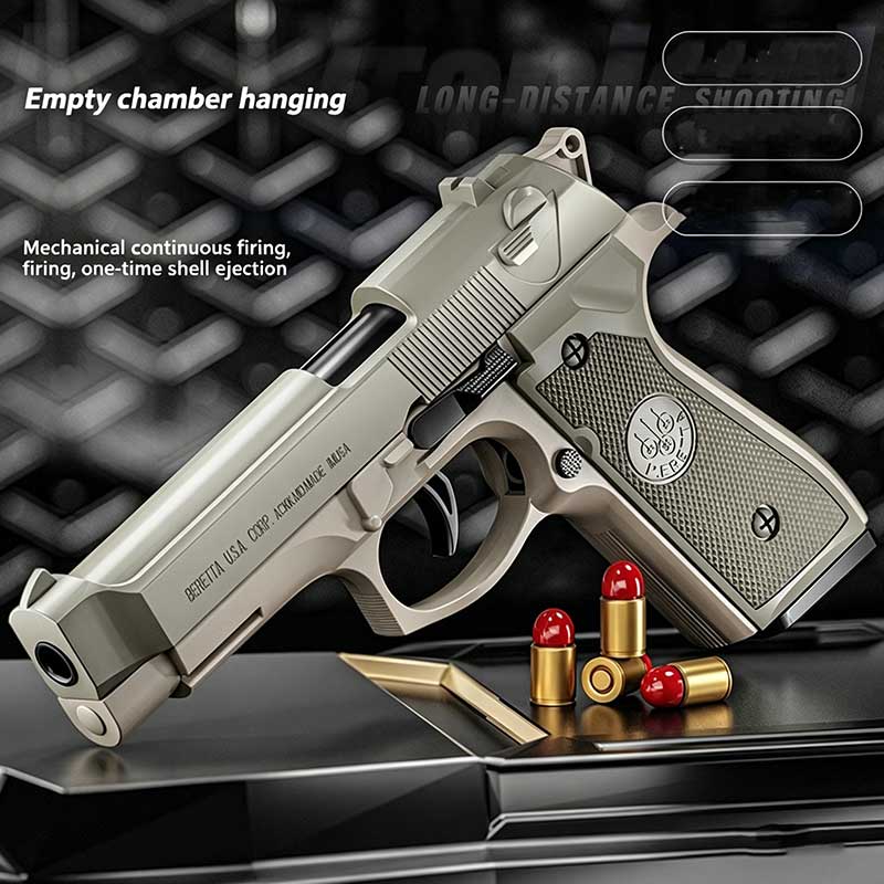 Beretta 92 Soft-Point Toy Pistol | Model 030