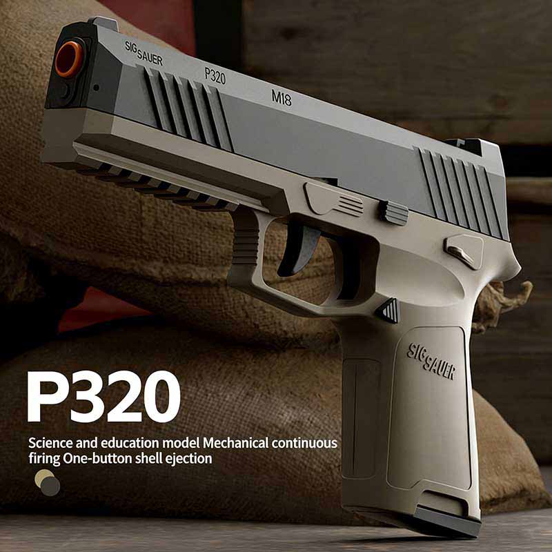 P320 soft round model toy pistol | Model 025